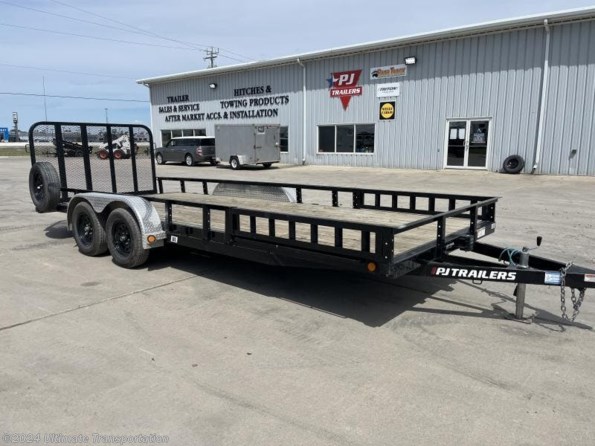 2024 PJ Trailers Utility 83x20 Tandem  Trailer available in Fargo, ND