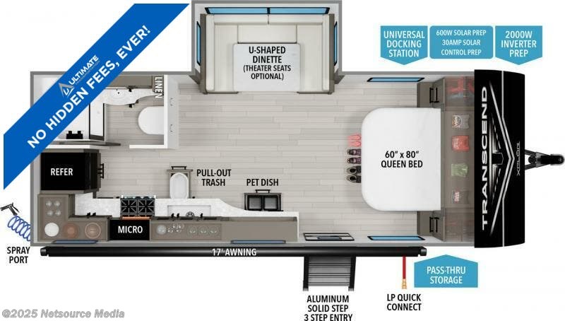 New 2025 Grand Design Transcend Xplor 20MKX available in Fargo, North Dakota