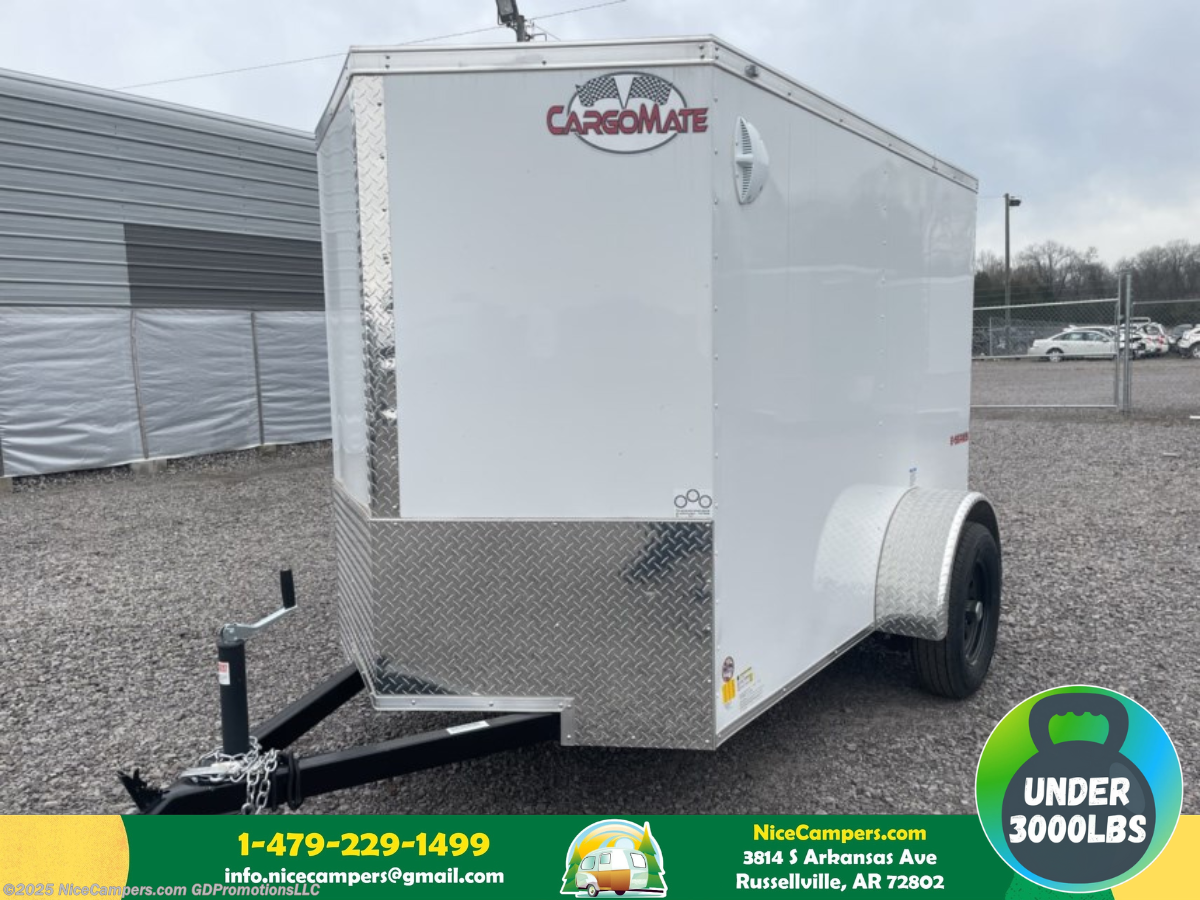 New 2025 Cargo Mate E-Series 5x8x7 - White available in Russellville, Arkansas