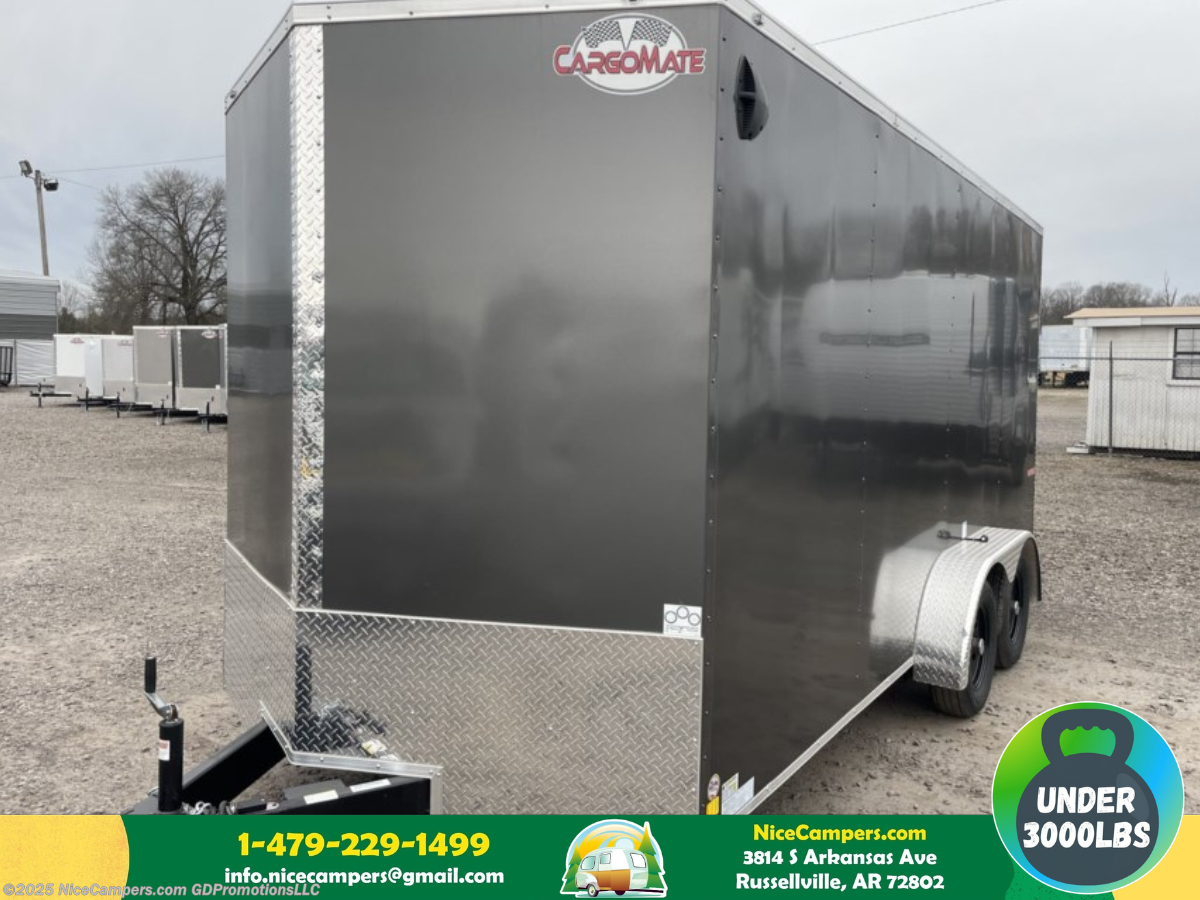 New 2025 Cargo Mate E-Series 7x16x9 - Charcoal available in Russellville, Arkansas