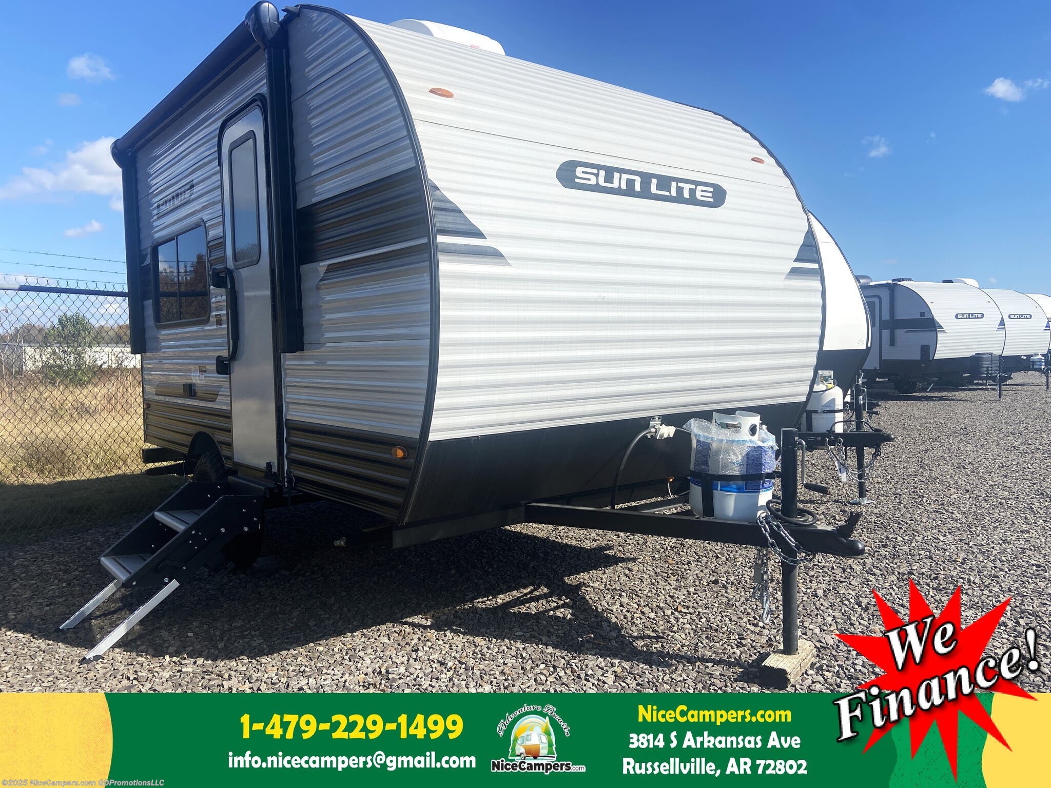 New 2026 Sunset Park RV Sun Lite 13BD LTD available in Russellville, Arkansas