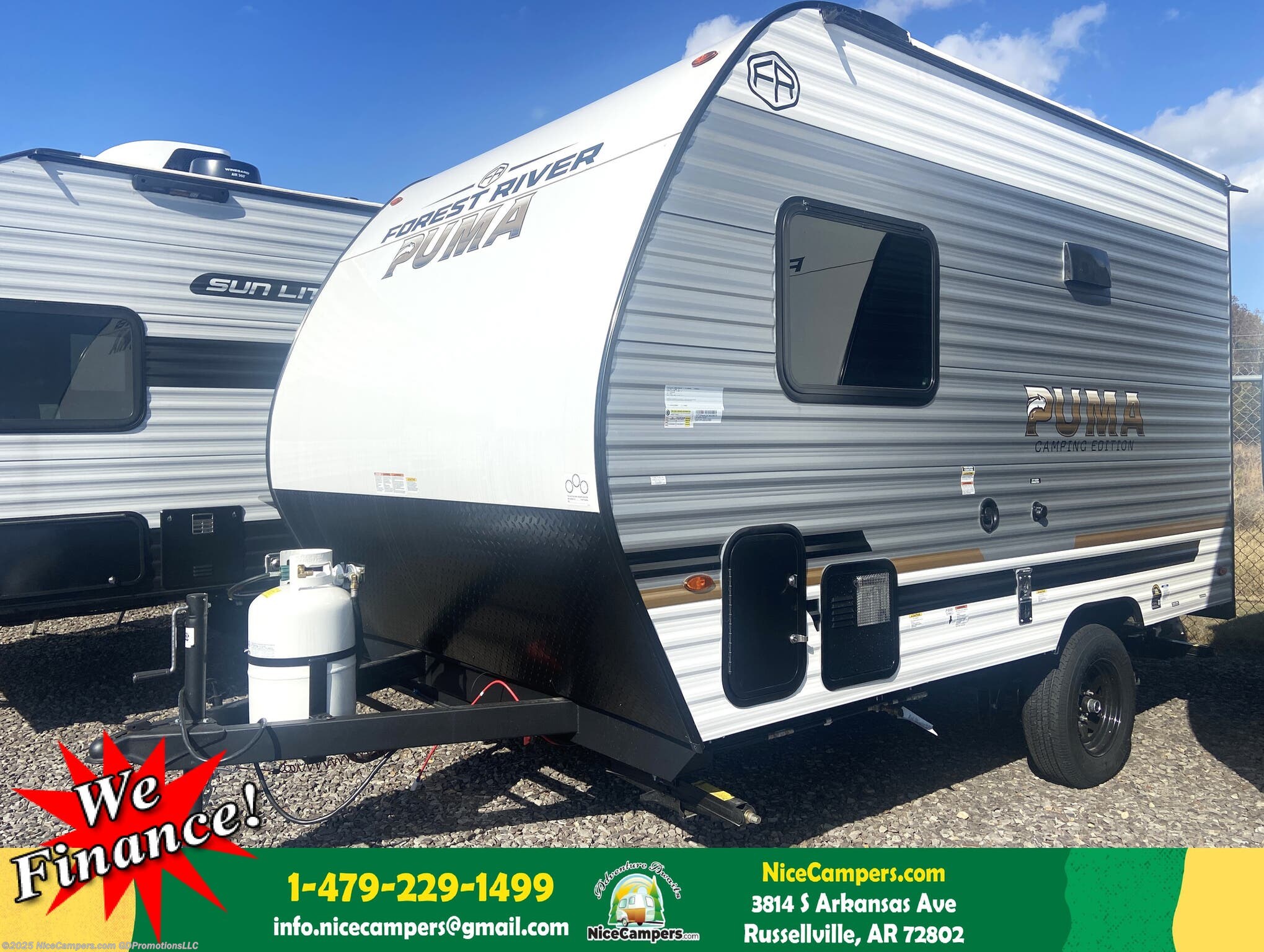 New 2026 Forest River Puma Camping Edition 123RDCE available in Russellville, Arkansas