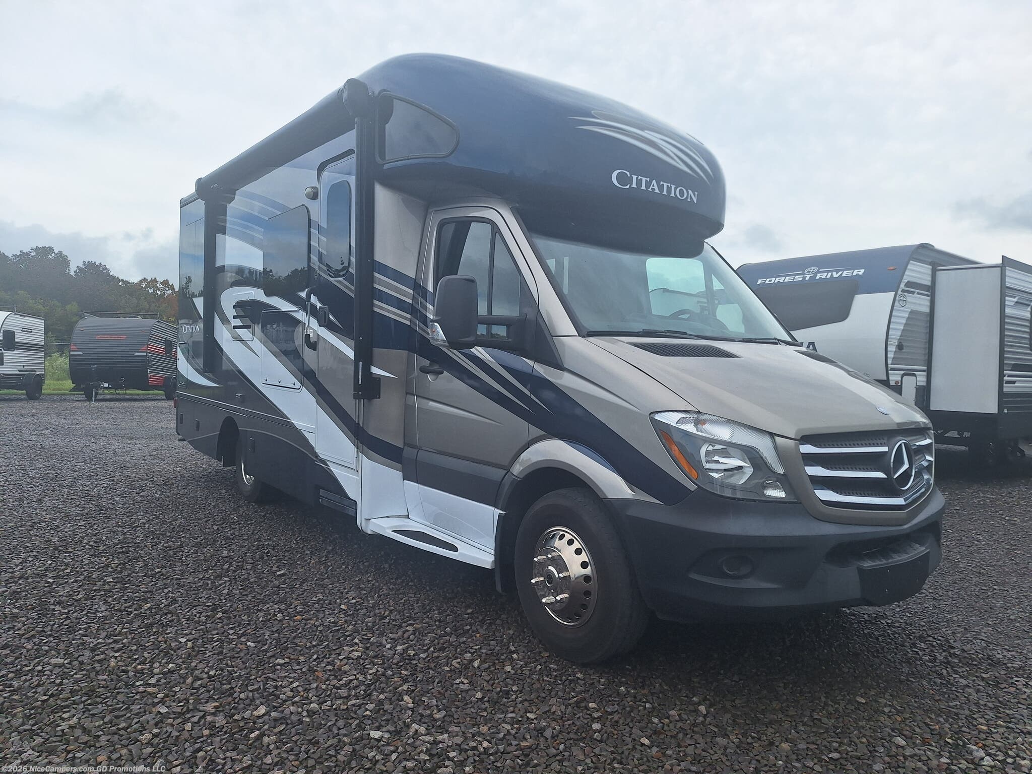 Used 2016  Thor Motor Coach Citation Sprinter 24SR by Thor Motor Coach from NiceCampers.com in Russellville, AR