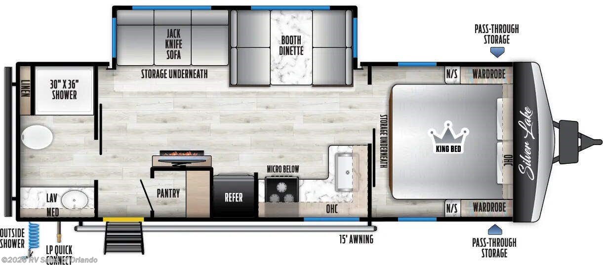Check out this Video for a 2025 East to West Silver Lake (Stock #671249)  for sale by RV Sales of Orlando. This unit is located in Longwood, FL