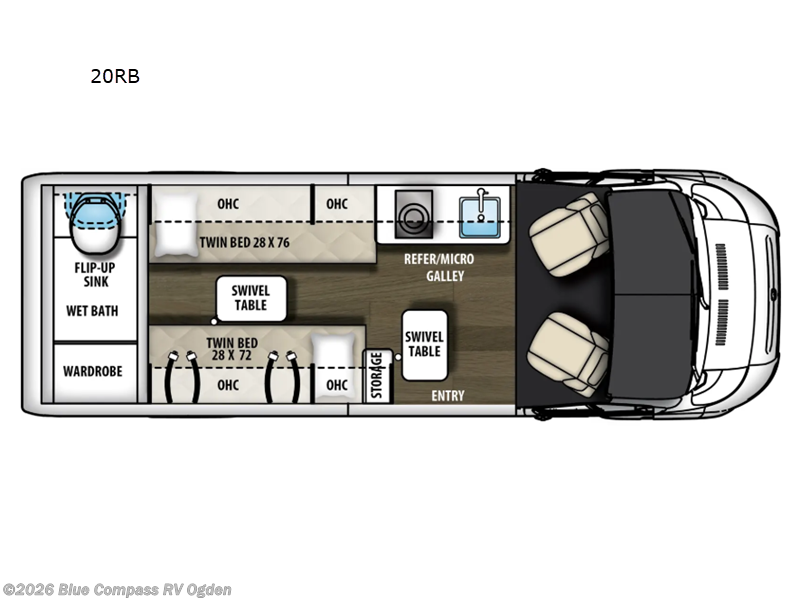 New 2026 Coachmen Nova 20RB available in Marriott-Slaterville, Utah