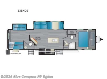 Used 2021 Heartland North Trail 33BHDS available in Marriott-Slaterville, Utah