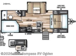 Used 2019 Forest River Salem Hemisphere Hyper-Lyte 24BHHL available in Marriott-Slaterville, Utah