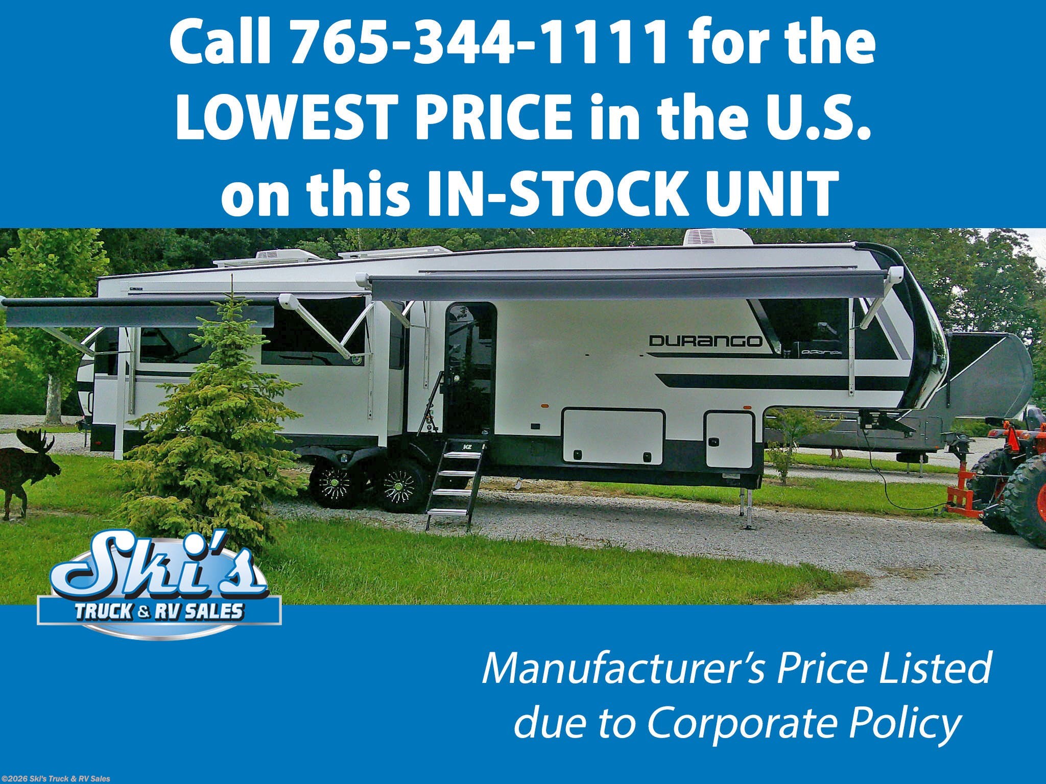 New 2026 K-Z Durango D333RLT available in Rockville, Indiana