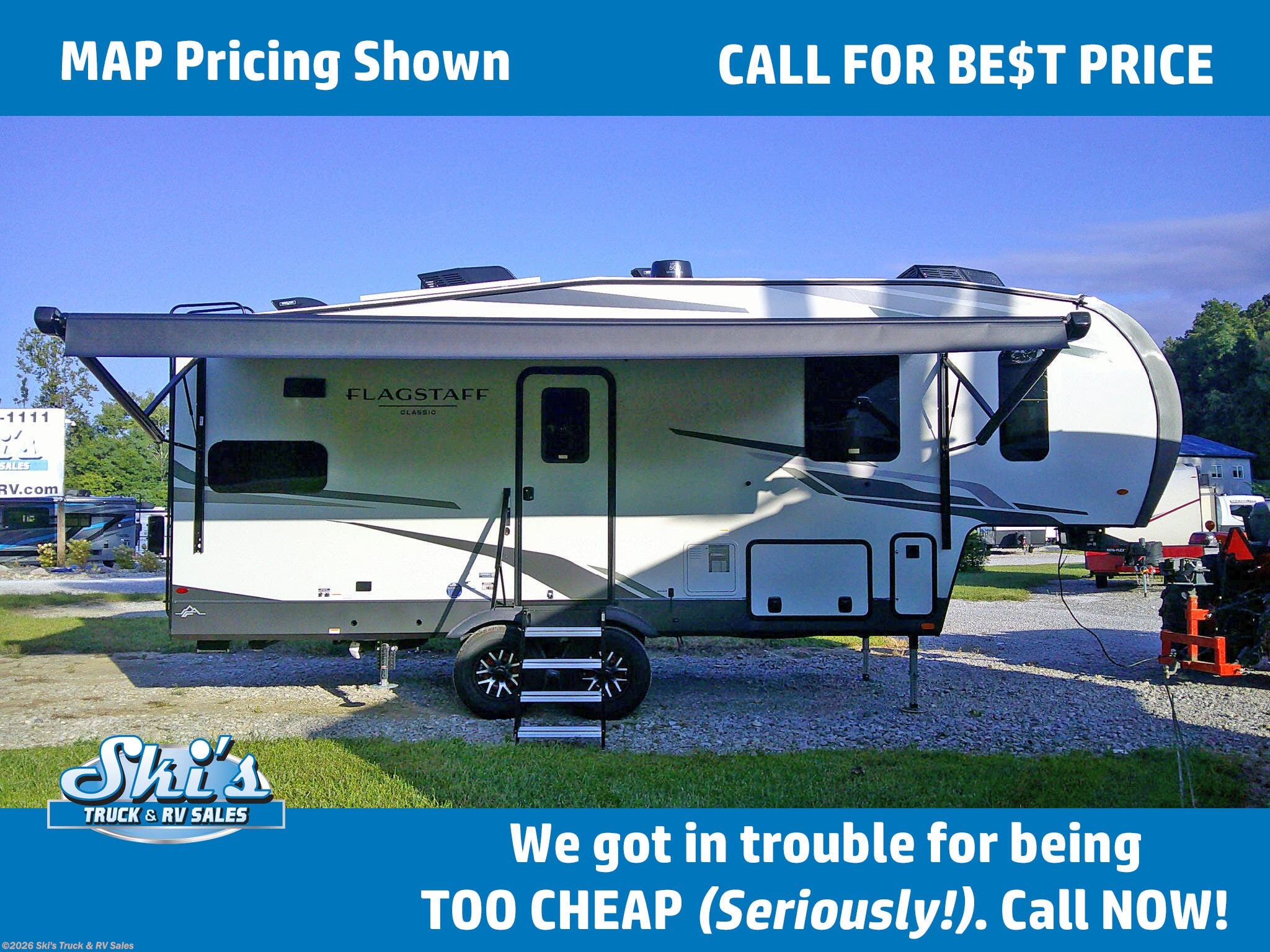 New 2026 Forest River Flagstaff Classic 281RK available in Rockville, Indiana