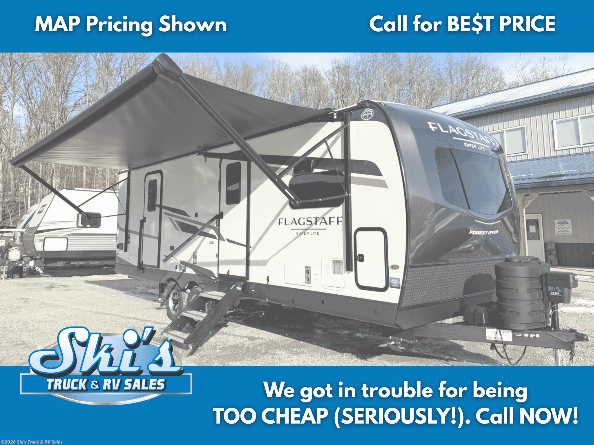 New 2026 Forest River Flagstaff Super Lite 26FKBS available in Rockville, Indiana