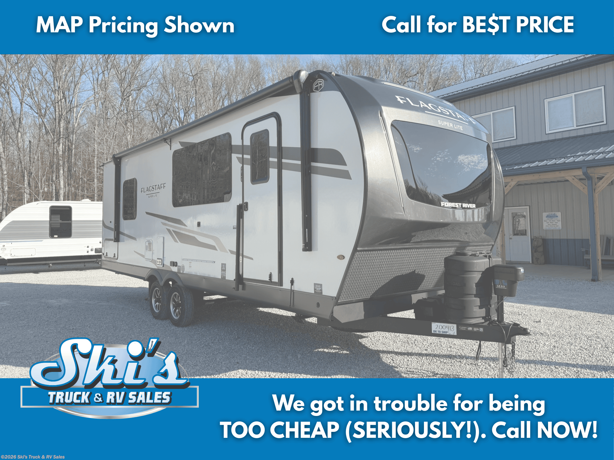 New 2026 Forest River Flagstaff Super Lite 30FKT available in Rockville, Indiana