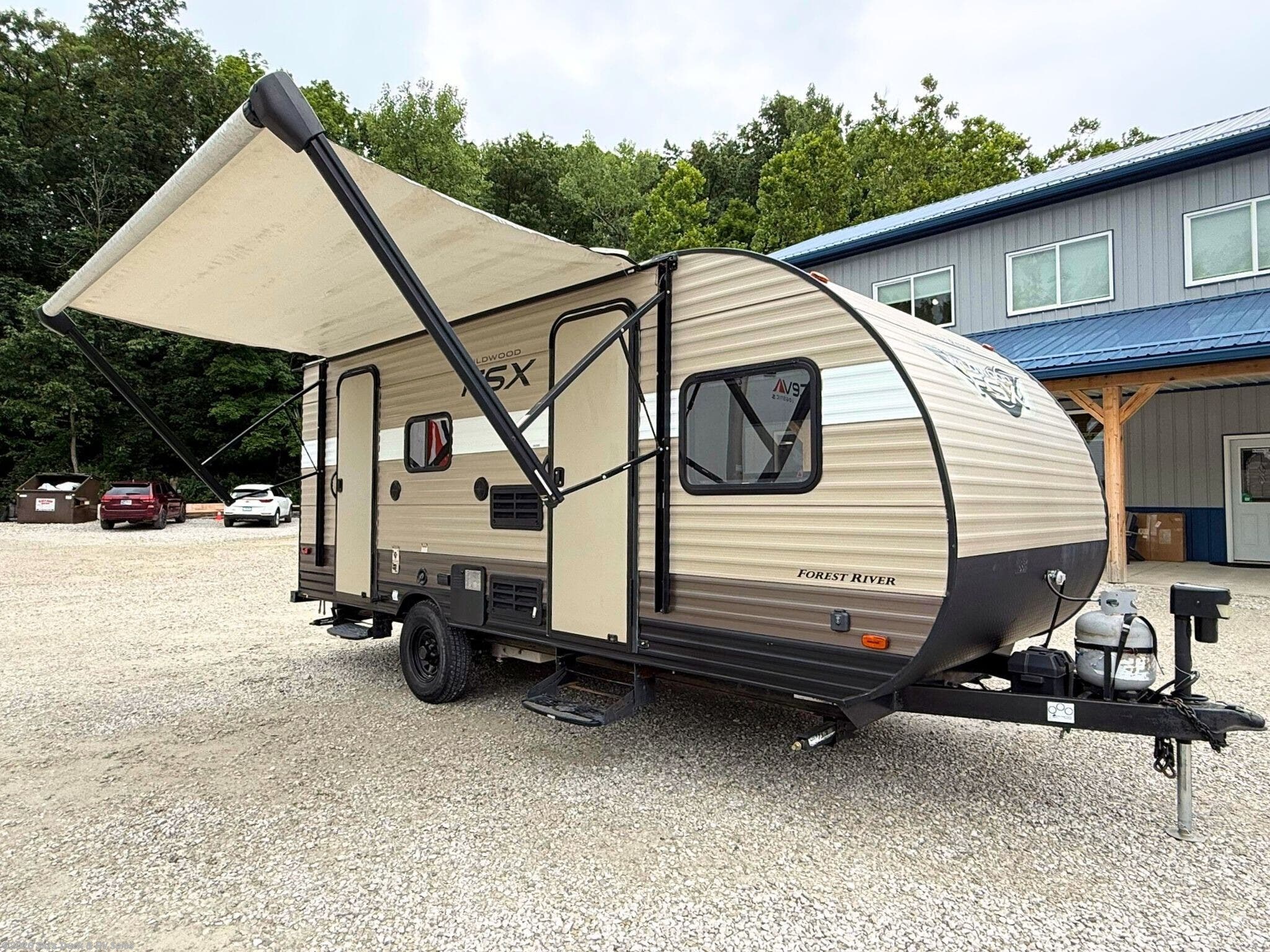 Used 2018 Forest River Wildwood FSX 190SS available in Rockville, Indiana