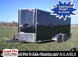 2024 H&H 7X16 Extra Tall Enclosed Cargo Trailer