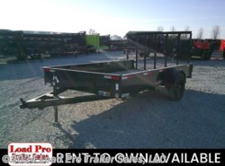 2024 H&H 76X12 Solid Side Utility Trailer