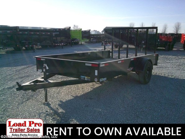 2024 H&H 76X12 Solid Side Utility Trailer available in Clarinda, IA