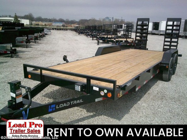 2024 Load Trail CH 83X18 Flatbed Equipment Trailer 14K GVWR available in Clarinda, IA