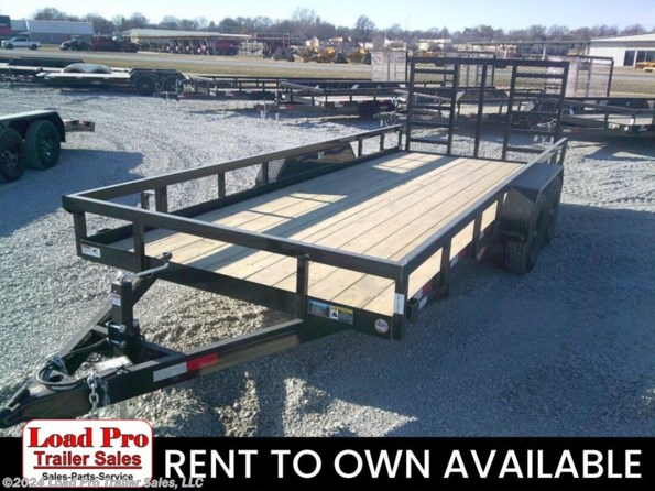 2024 H&H H8218HTRS-100 82X18 HD Utility Trailer 9900 GVWR available in Clarinda, IA