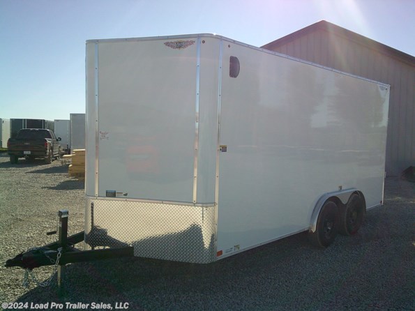 2024 H&H 8x16 Tall Sided Cargo Trailer available in Clarinda, IA