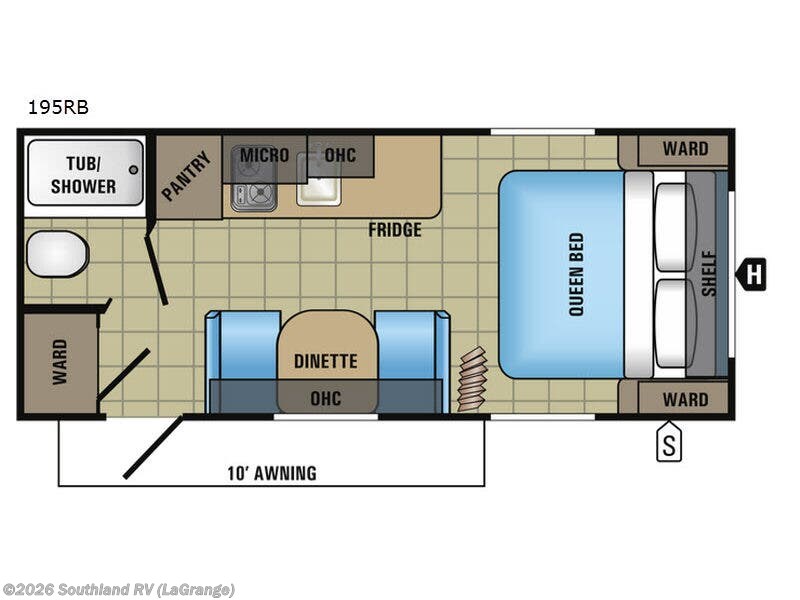 Used 2018 Jayco Jay Flight SLX 195RB available in Lagrange, Georgia
