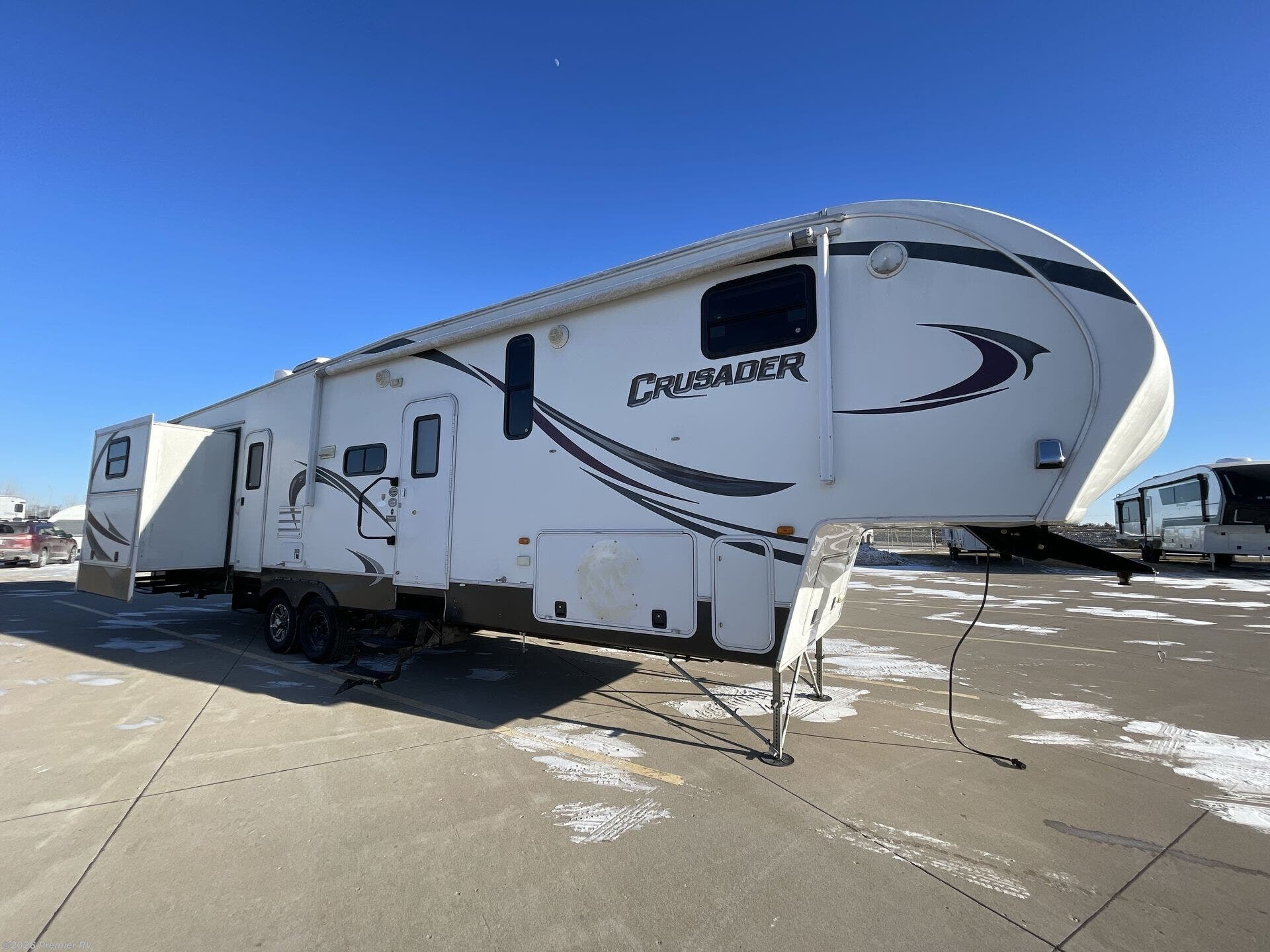 Used 2013 Prime Time Crusader 355BHQ available in Blue Grass, Iowa