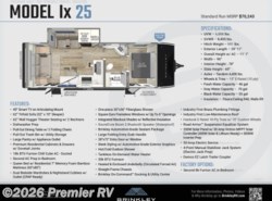 New 2027 Brinkley RV Model Ix 25X available in Blue Grass, Iowa