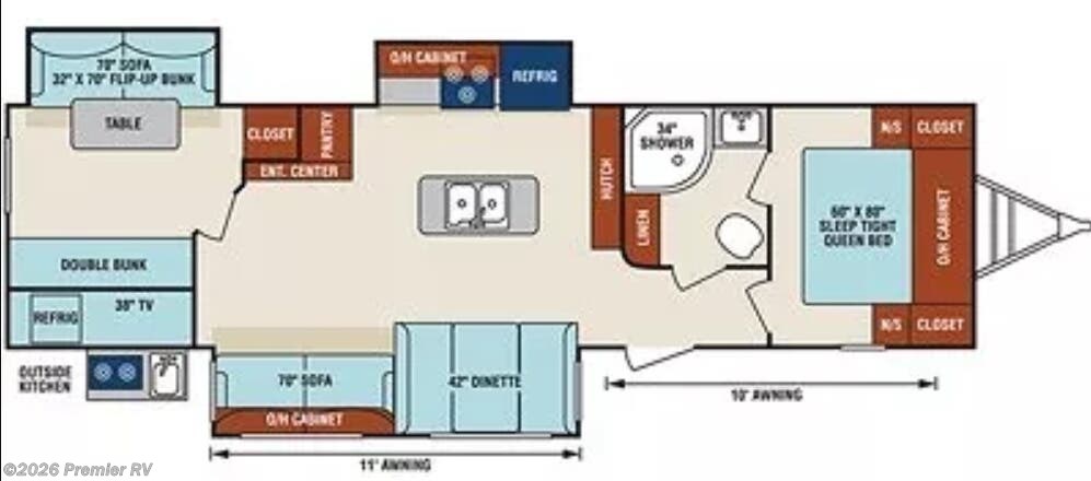 Used 2017 Venture RV SportTrek 327VIK available in Blue Grass, Iowa