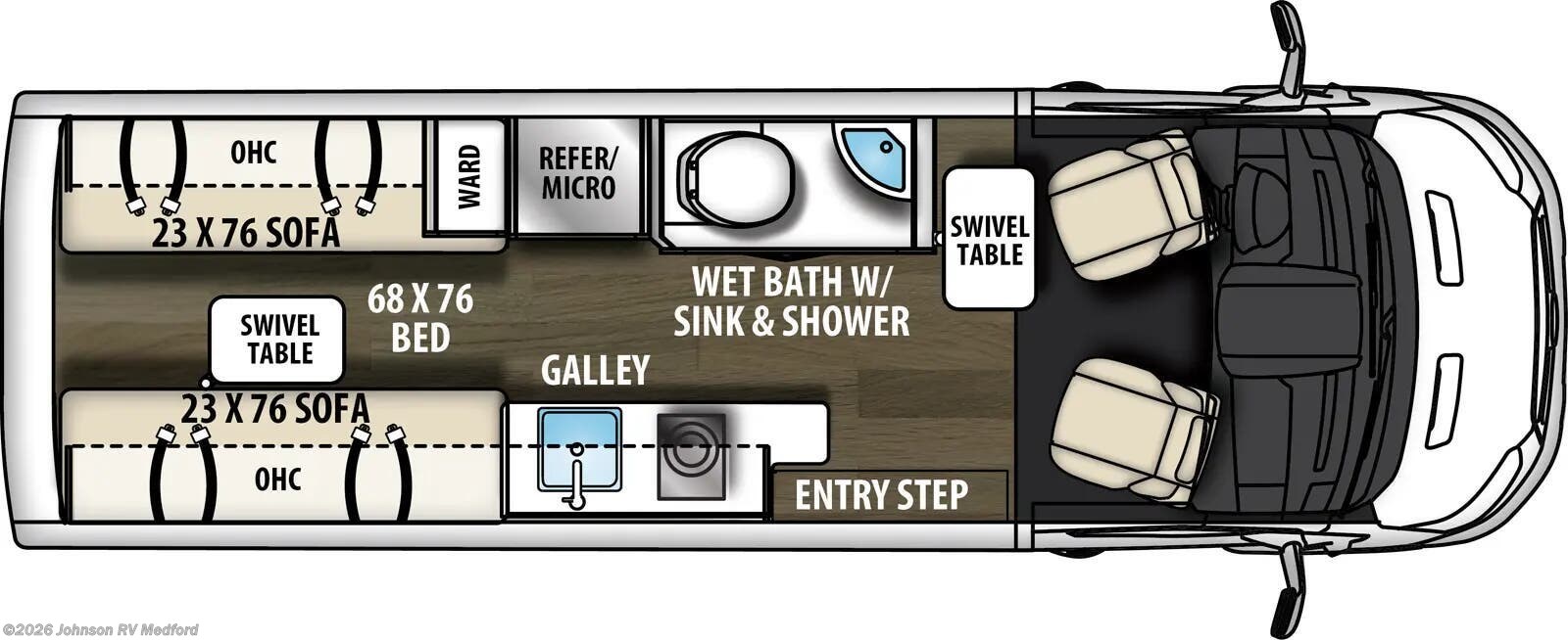 New 2026 Coachmen Beyond 22D AWD available in Medford, Oregon