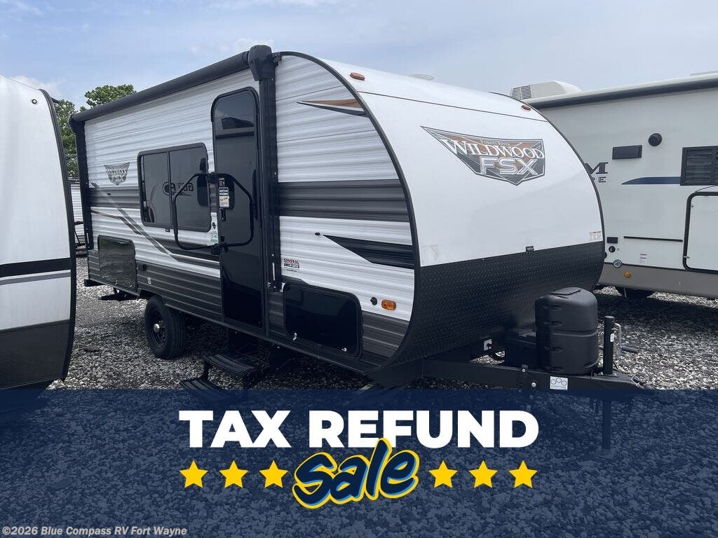 Used 2024 Forest River Wildwood FSX 179DBK available in Columbia City, Indiana