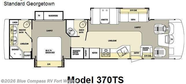 Used 2007 Forest River Georgetown 370TS available in Columbia City, Indiana