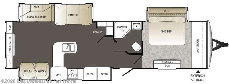 Used 2015 Keystone Outback 326RL available in Columbia City, Indiana