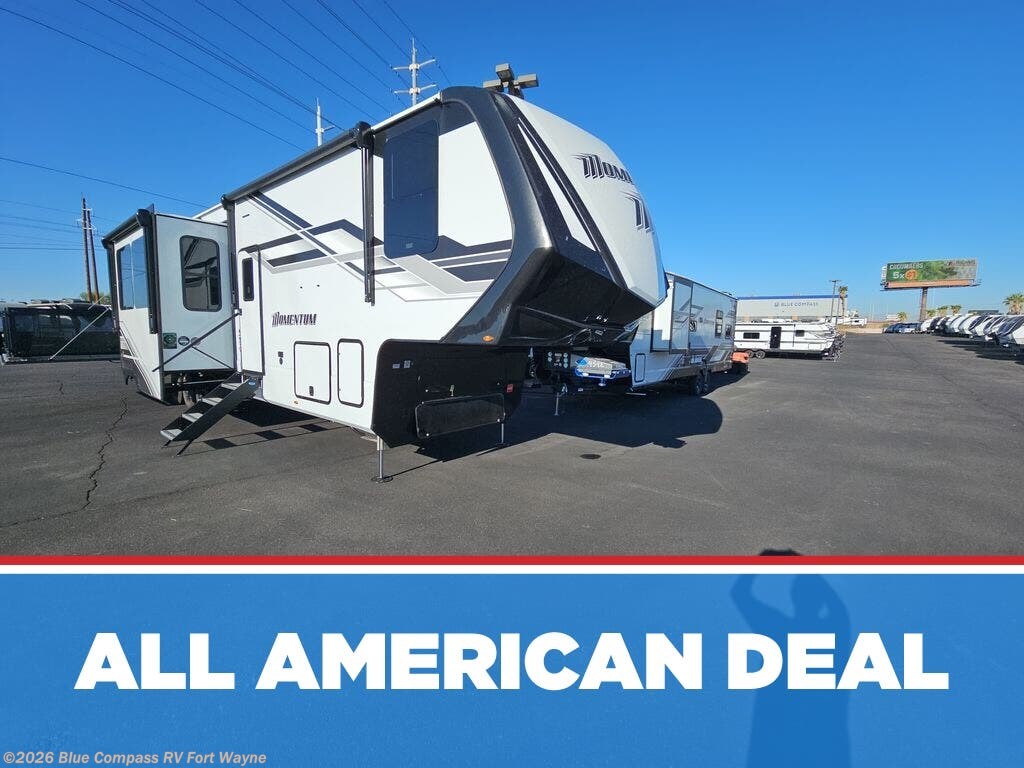 New 2026 Grand Design Momentum 399M available in Columbia City, Indiana