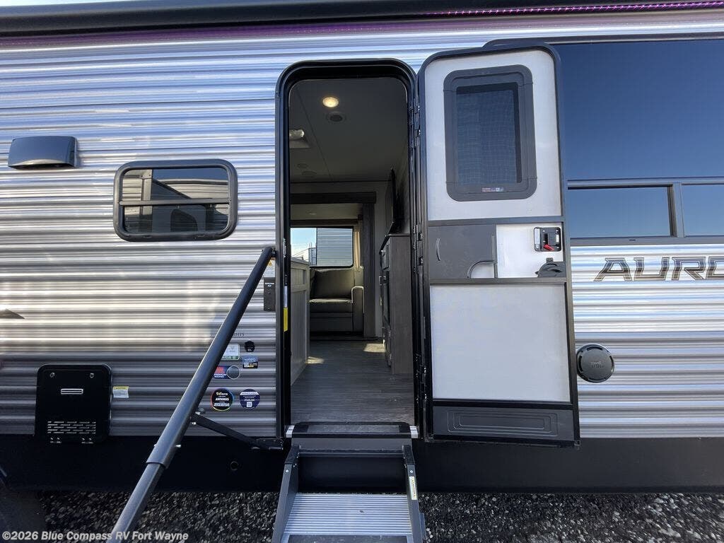 New 2026 Forest River Aurora 34BHTS (2 Queen Beds) available in Columbia City, Indiana