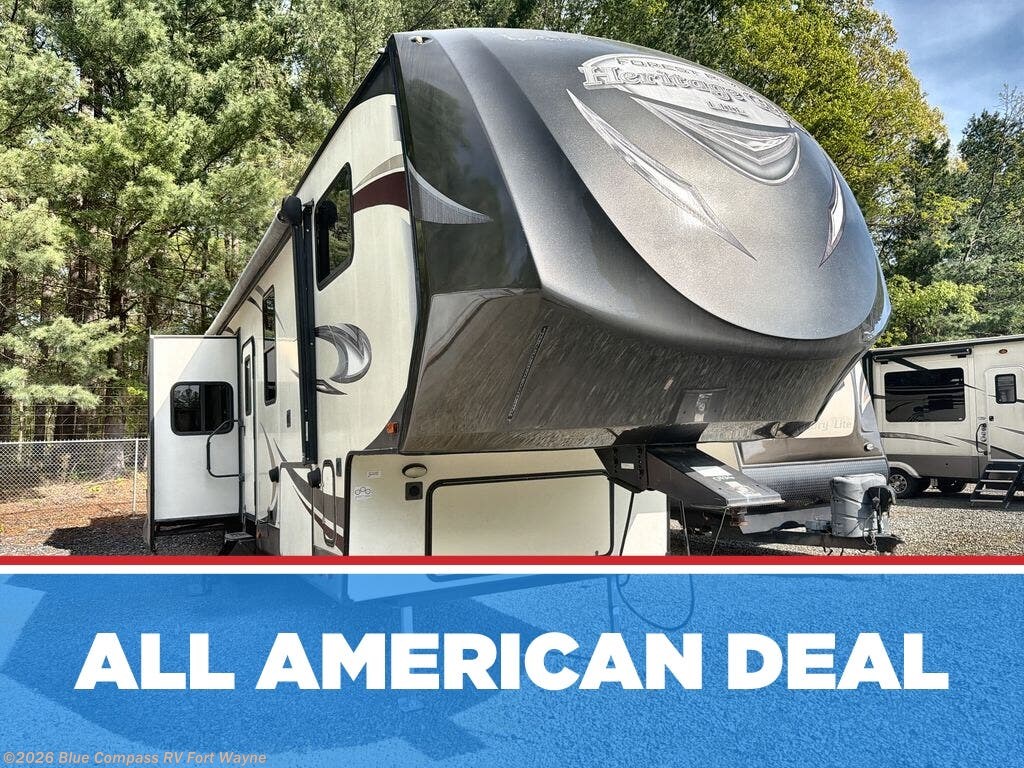 Used 2017 Forest River Wildwood Heritage Glen 276RD available in Columbia City, Indiana