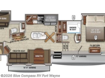Used 2021 Jayco Eagle 347BHOK available in Columbia City, Indiana