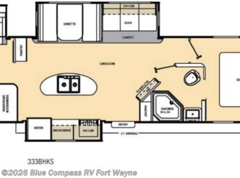 Used 2016 Coachmen Catalina 333BHKS available in Columbia City, Indiana