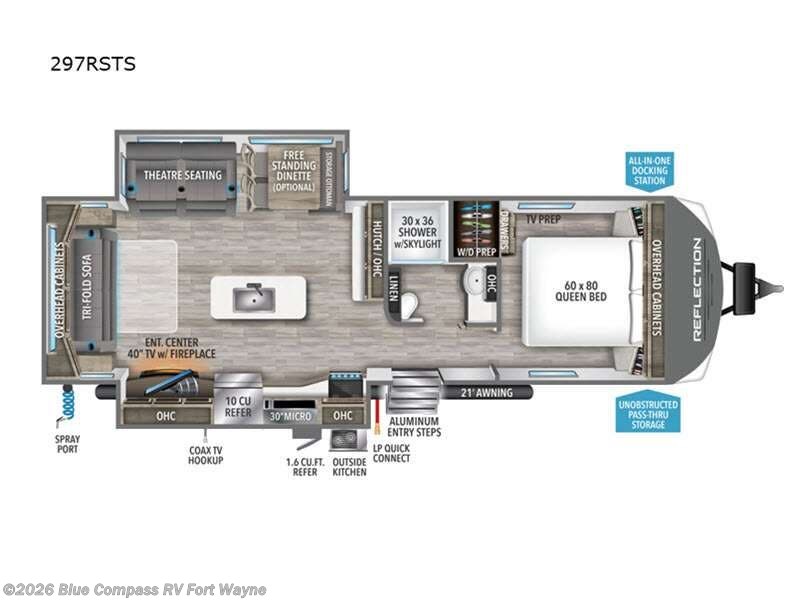 Used 2023 Grand Design Reflection 297RSTS available in Columbia City, Indiana