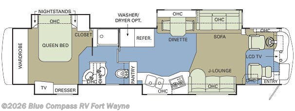 Used 2005 Holiday Rambler Navigator 45PBQ available in Columbia City, Indiana