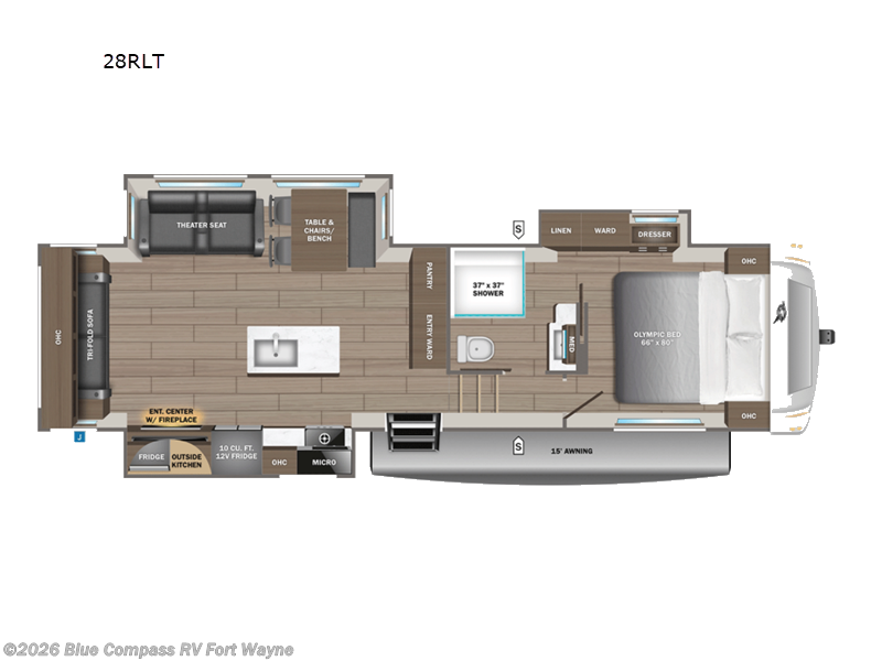 New 2027 Jayco Eagle 28RLT available in Columbia City, Indiana