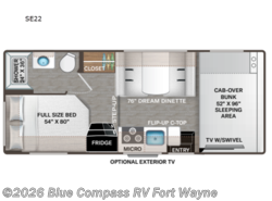 Used 2025 Thor Motor Coach Quantum SE SE22 Chevy available in Columbia City, Indiana
