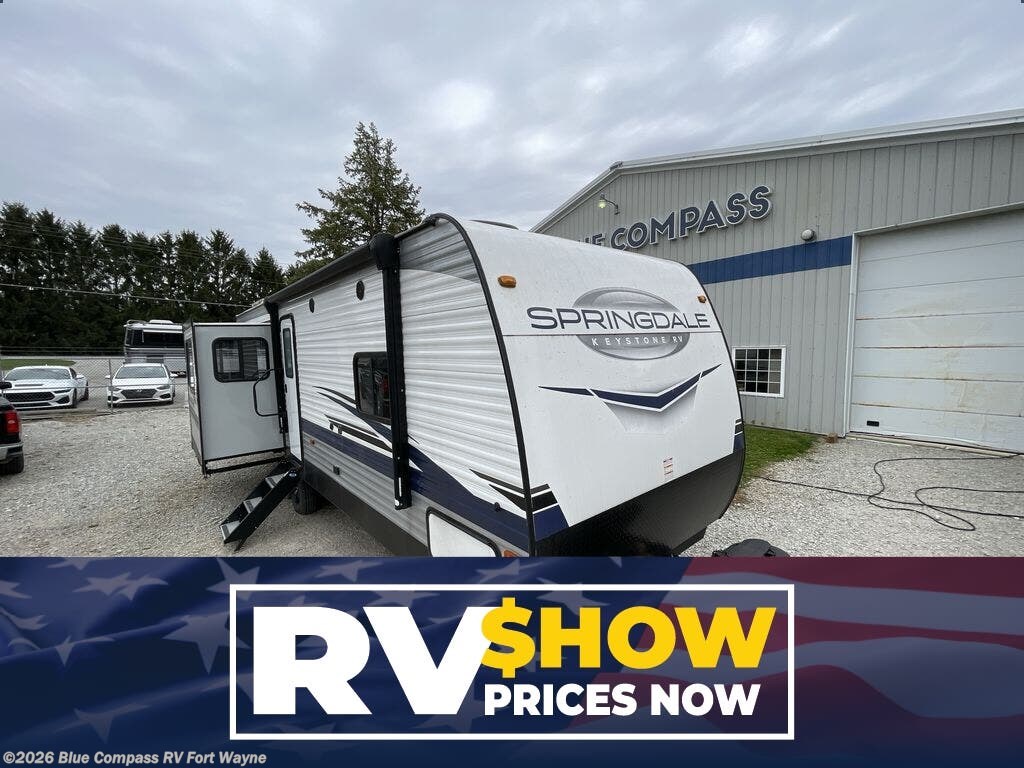 Used 2023 Keystone Springdale 281RK available in Columbia City, Indiana