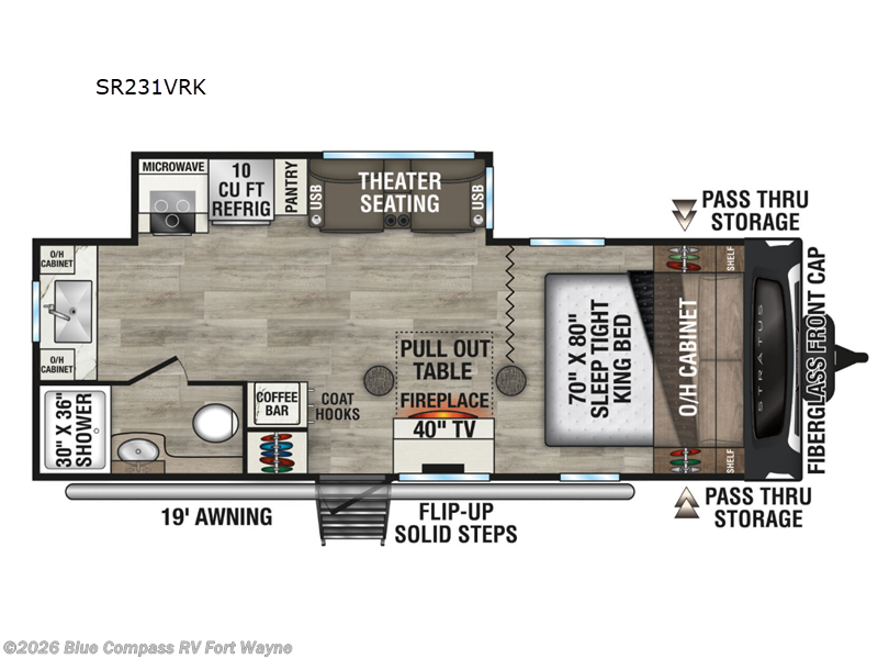 New 2027 Venture RV Stratus SR231VRK available in Columbia City, Indiana