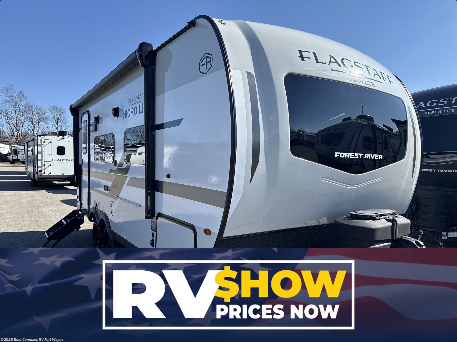 New 2026 Forest River Flagstaff Micro Lite 21FBRS available in Columbia City, Indiana