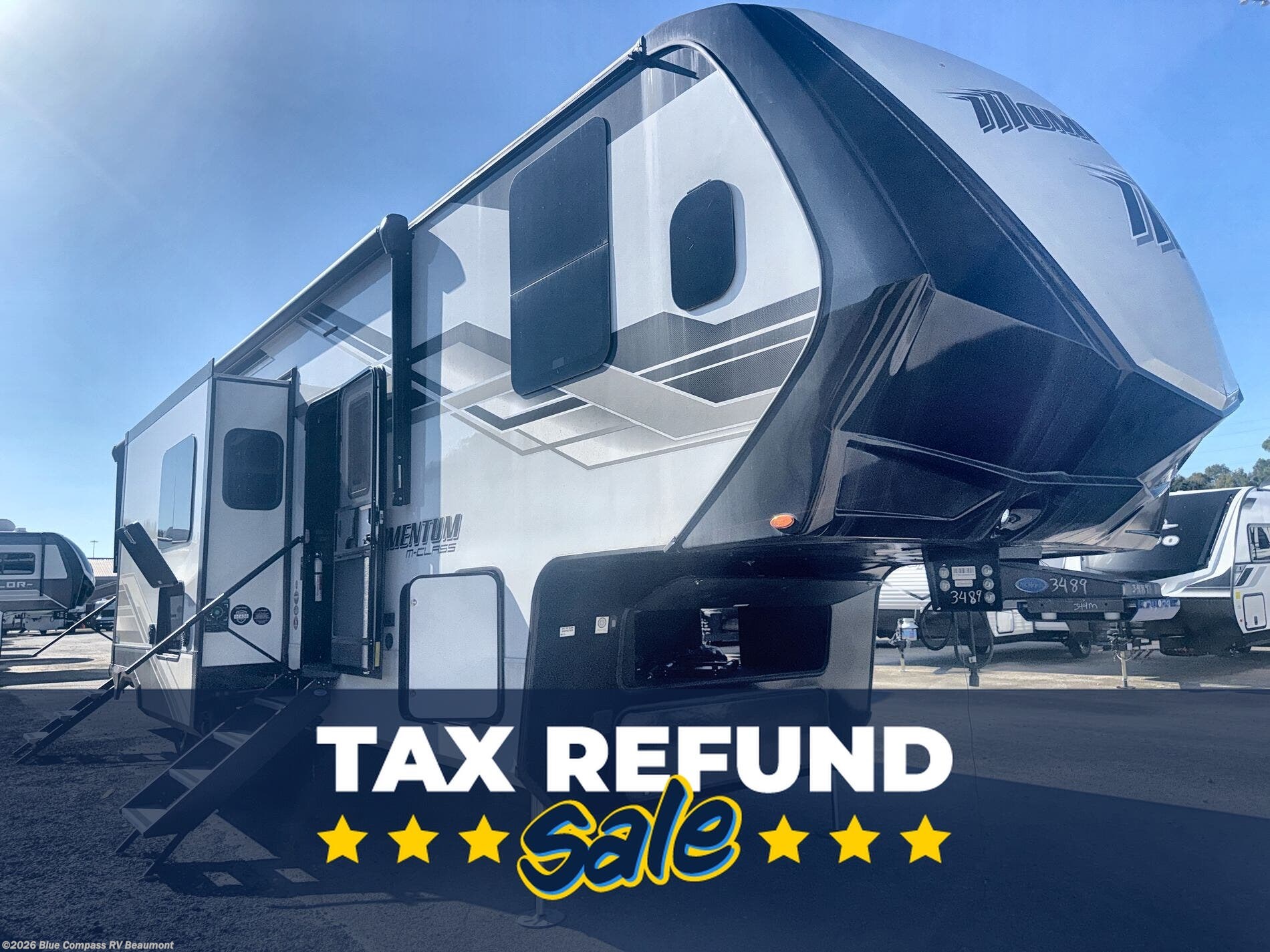 New 2025 Grand Design Momentum M-Class 344M available in Vidor, Texas