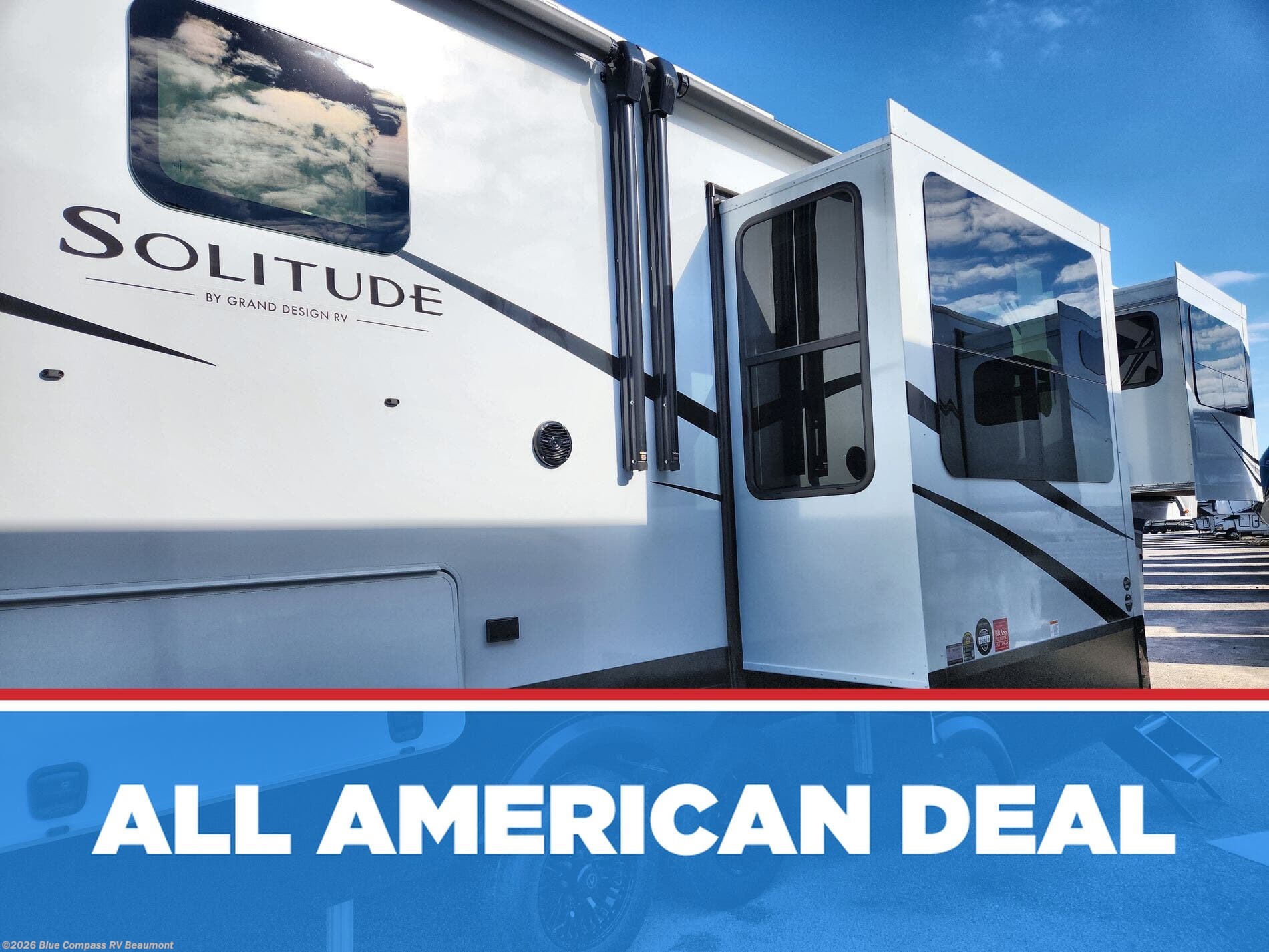 New 2026 Grand Design Solitude 380FL available in Vidor, Texas