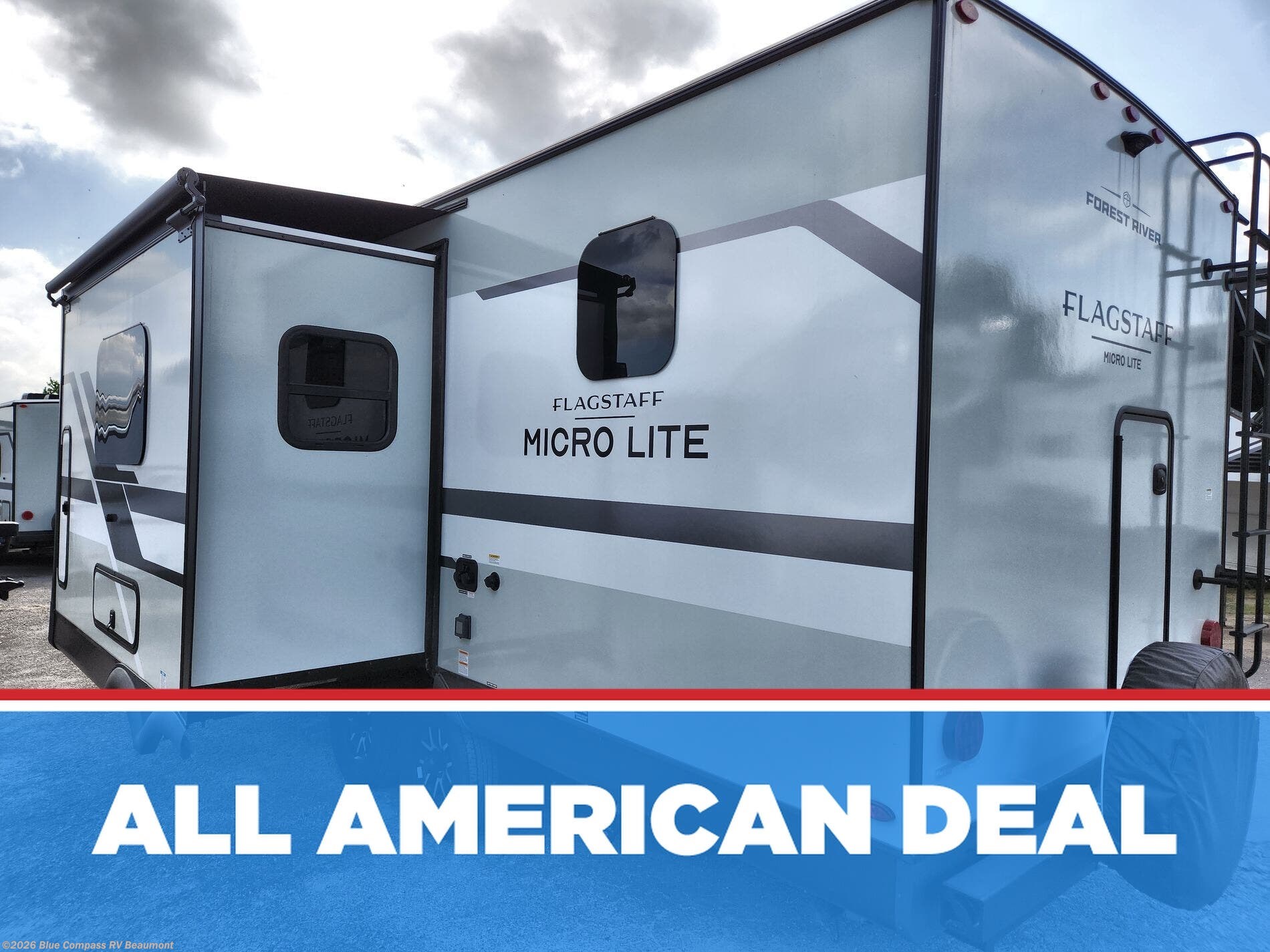 New 2026 Forest River Flagstaff Micro Lite 25BRDS available in Vidor, Texas