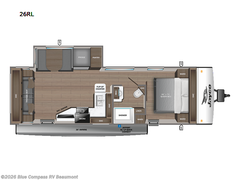 Used 2023 Jayco Jay Feather 26RL available in Vidor, Texas