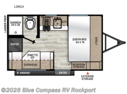 New 2026 Forest River Aurora Light 13RDX available in Rockport, Texas