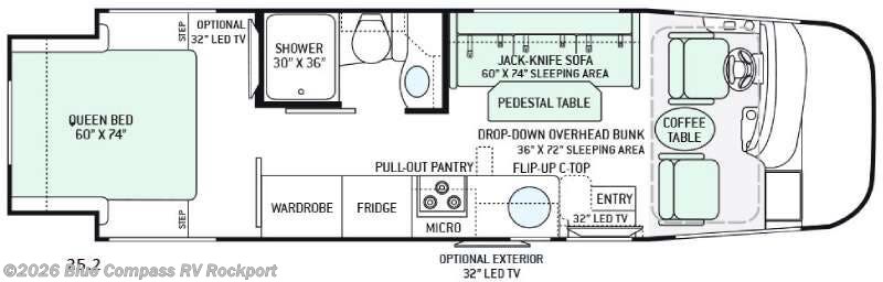 Used 2016 Thor Motor Coach Vegas 25.2 available in Rockport, Texas