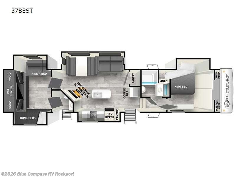 Used 2024 Forest River Wildcat 37BEST available in Rockport, Texas
