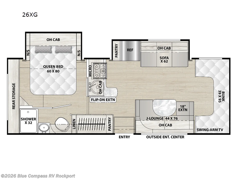 Used 2024 Coachmen Cross Trail XL 26XG Ford E-450 available in Rockport, Texas